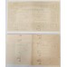 NETHERLANDS 1949 . ONE 1 and TEN 10 GULDEN BANKNOTE . SPECIMEN